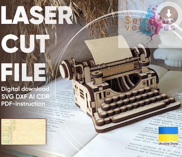 Mini Máquina de Escribir - ETSY