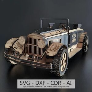 Auto Nash Cabriolet -1928 - Diseño Retro para Corte Láser - ETSY