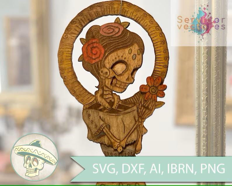Calavera de Azúcar – Tradición y Colorido Cultural - ETSY - ETSY -ETSY - Imagen 2