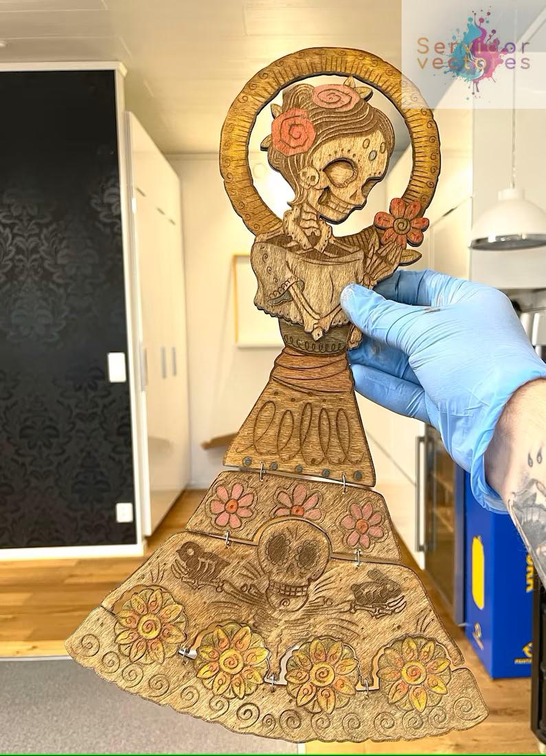 Calavera de Azúcar – Tradición y Colorido Cultural - ETSY - ETSY -ETSY - Imagen 3
