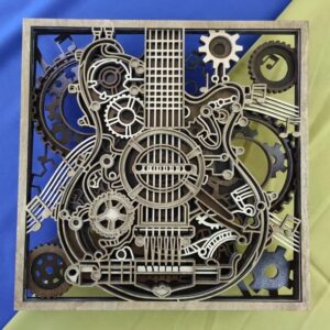 Cuadro de Guitarra Multicapa - ETSY