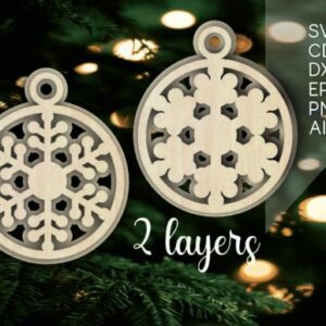 Copo de nieve - Diseño navideño