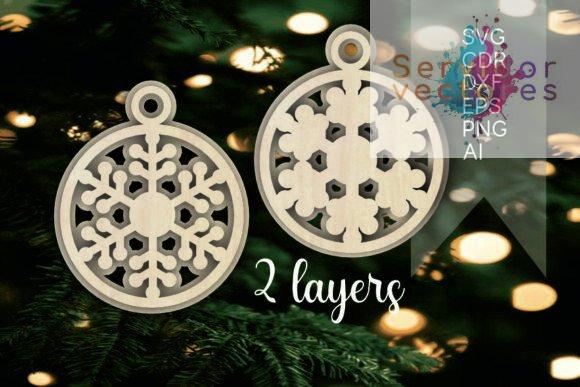 Copo de nieve - Diseño navideño