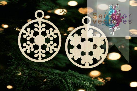 Copo de nieve - Diseño navideño - Imagen 2