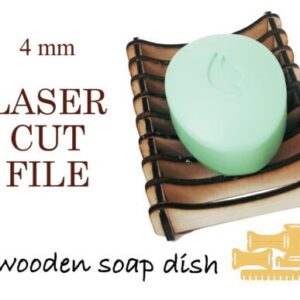 Jabonera – Diseño Elegante y Funcional para Corte Láser