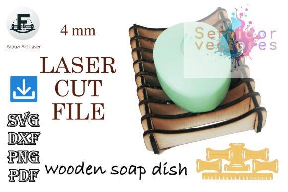 Jabonera – Diseño Elegante y Funcional para Corte Láser