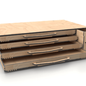 Organizador con Varios Cajones