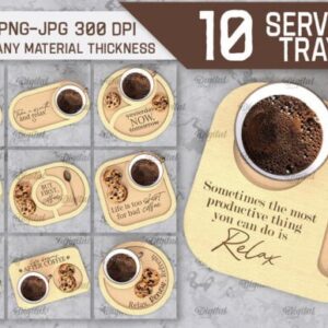 Tabla para Servir Café