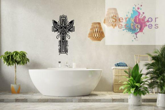Cruces con Diseño de Mariposa - Imagen 2