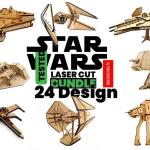Bundle de Naves Star Wars 24 Diseños - ETSY