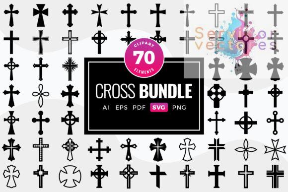 Bundle de 70 Imágenes de Cruces
