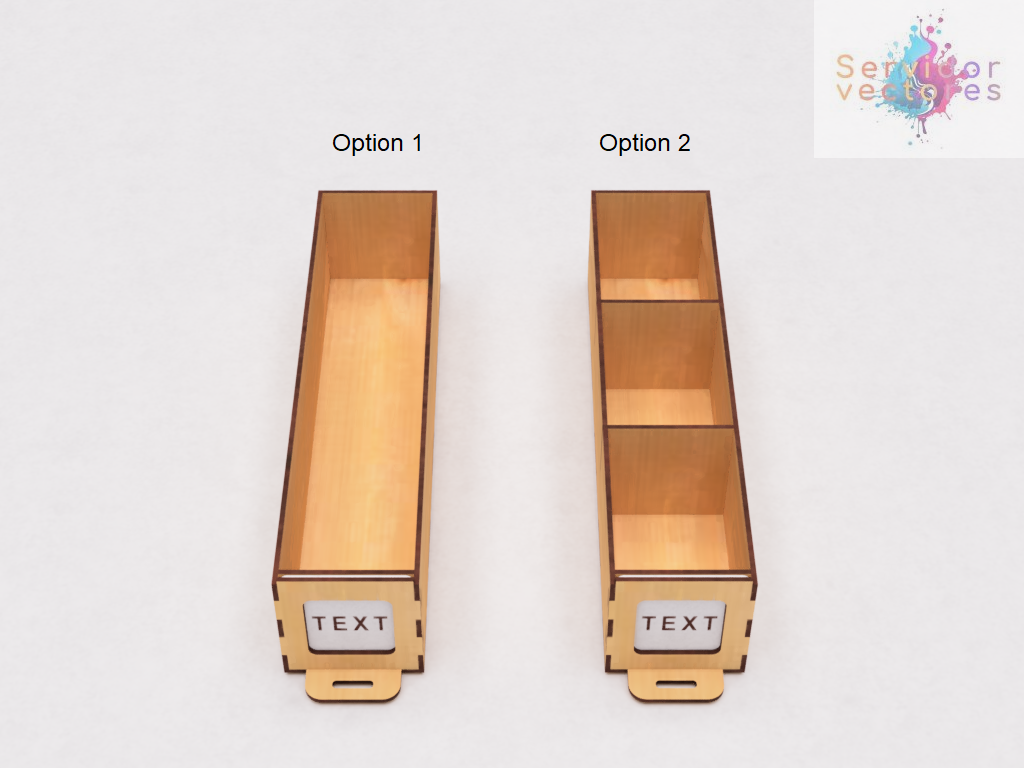 Organizer 16 Drawers Laser cut - Imagen 2