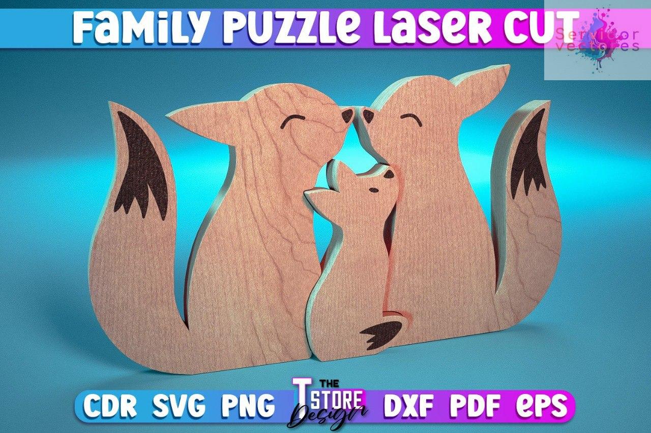 Familia de Animales Encastrable – Diversión y Creatividad en 3D