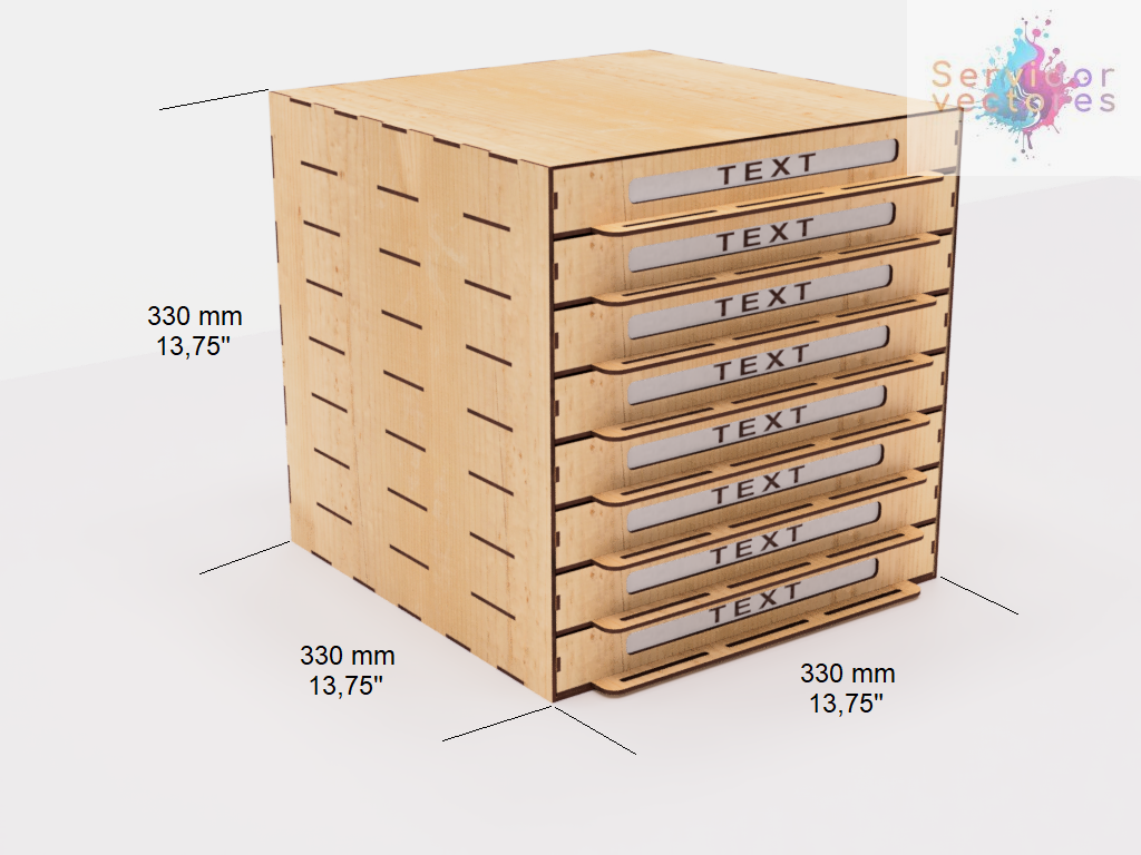 Desk organizer for 8 drawers - Imagen 6