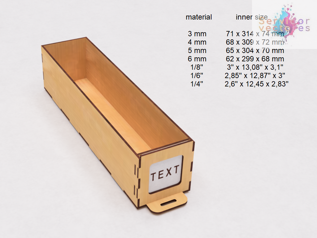 Organizer 16 Drawers Laser cut - Imagen 7