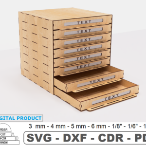 Desk organizer for 8 drawers