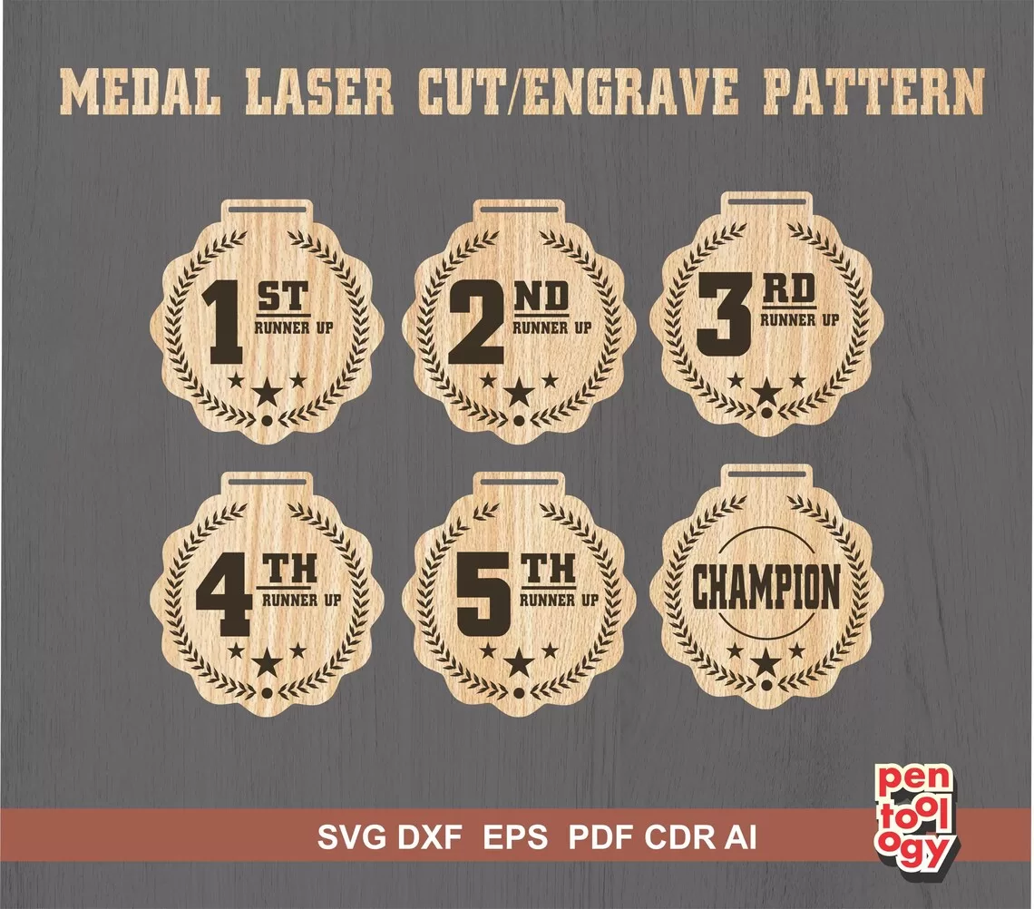 medallas de campeón - Imagen 2
