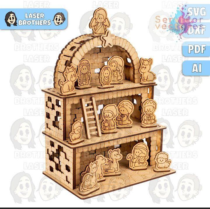 Pesebre Clásico - ETSY - Imagen 3
