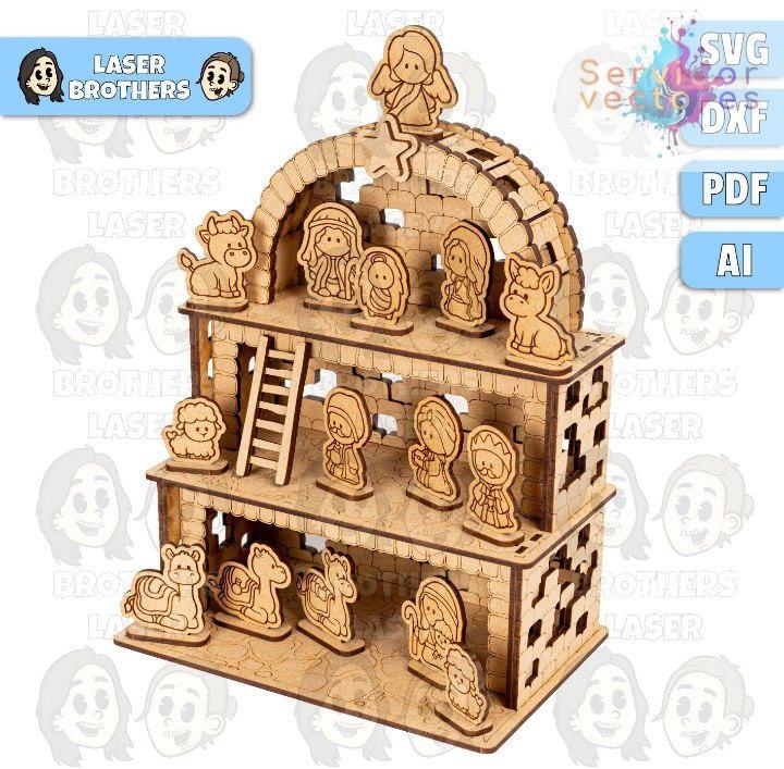 Pesebre Clásico - ETSY - Imagen 2