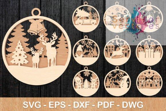 Bundle de Decoraciones Navideñas muchos archivos!!!