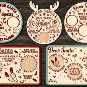 Bandejas con Motivos Navideños - BUNDLES