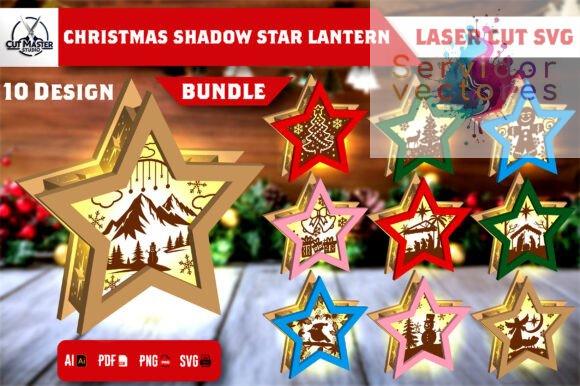 Linterna en Forma de Estrella Navideña - Bundles - Colgantes