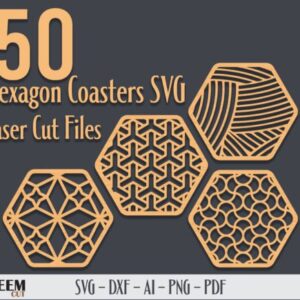 Bundle de 50 Diseños de Posavasos