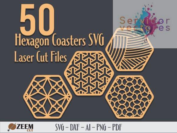 Bundle de 50 Diseños de Posavasos