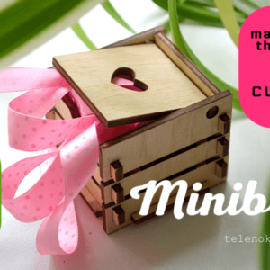 Mini caja con Tapa para Corte Láser – ETSY