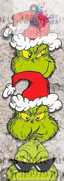 Signo_de_puerta navidad grinch