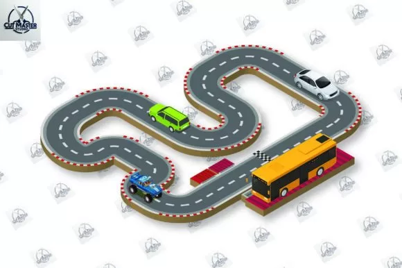 Bundle de Pistas de Autos de Juguete de Madera - Imagen 4