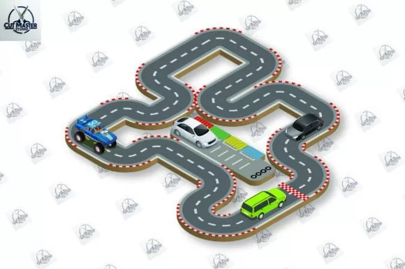 Bundle de Pistas de Autos de Juguete de Madera - Imagen 6