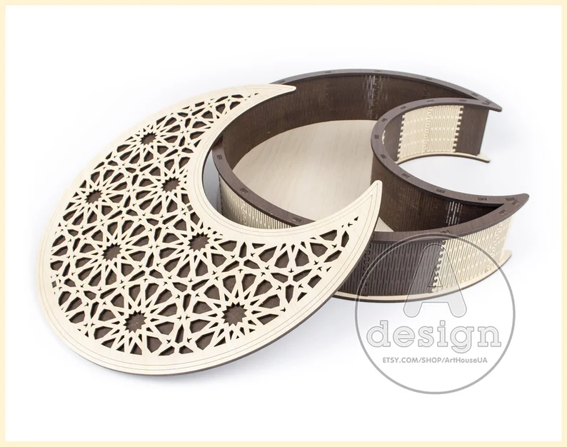 Caja Calada Media Luna – Archivo Exclusivo - ETSY - ETSY - Imagen 4