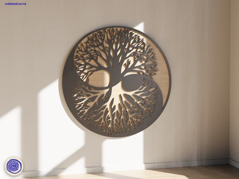 Árbol de la Vida Yin Yang - ETSY - Imagen 2