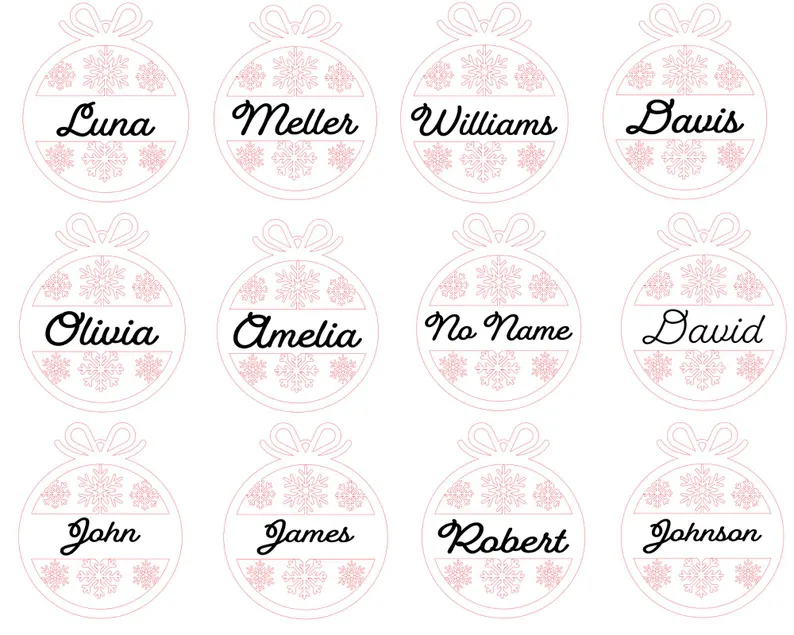 Bundles de Colgantes Personalizables – ETSY - Imagen 4