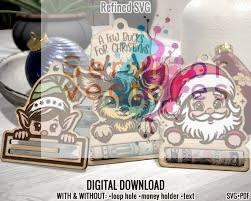 Titular de dinero de Navidad 2