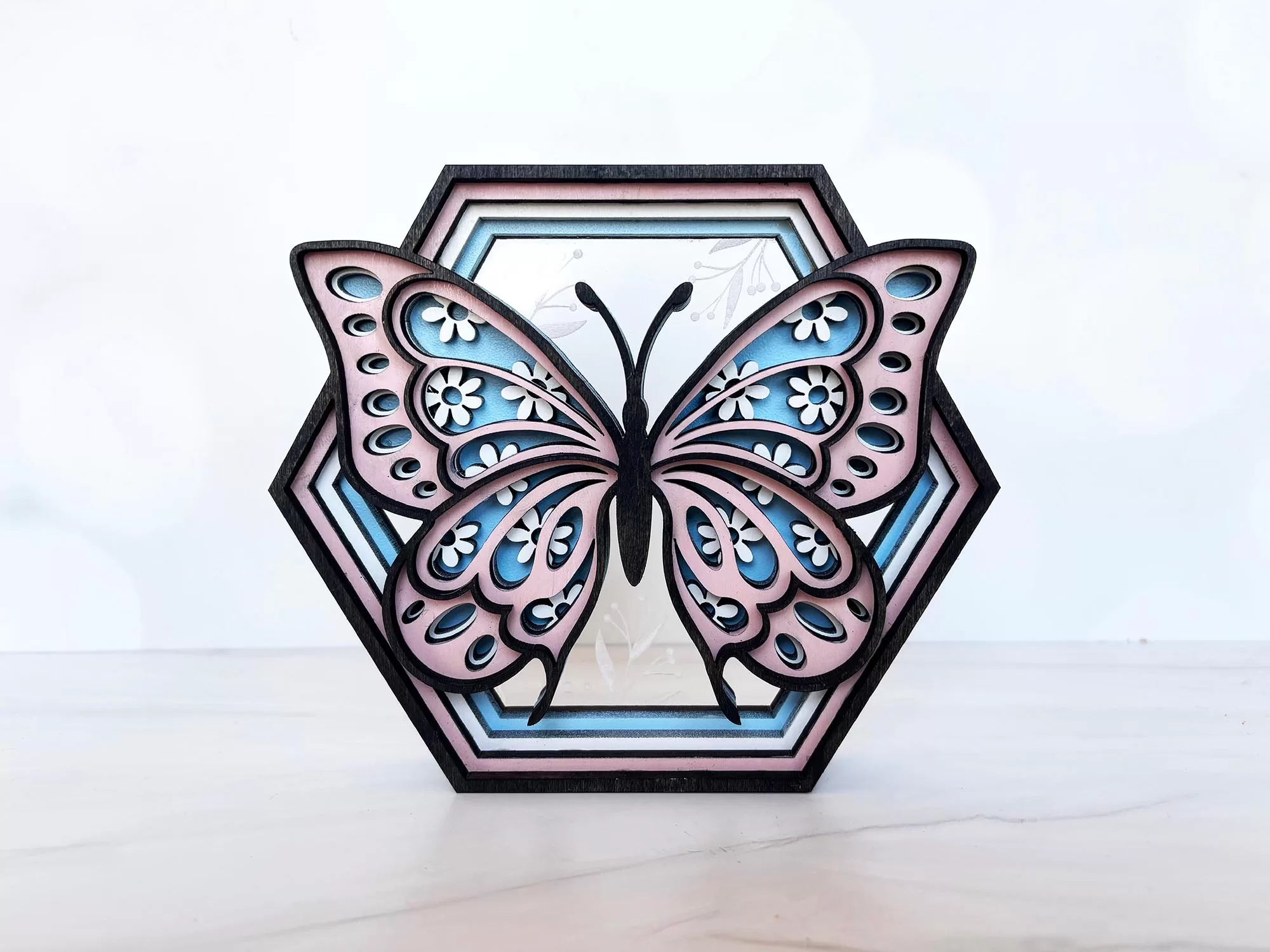 📦✨ Bundle de 8 Diseños de Cajas Hexagonales Multicapa - ETSY - ETSY - Imagen 7