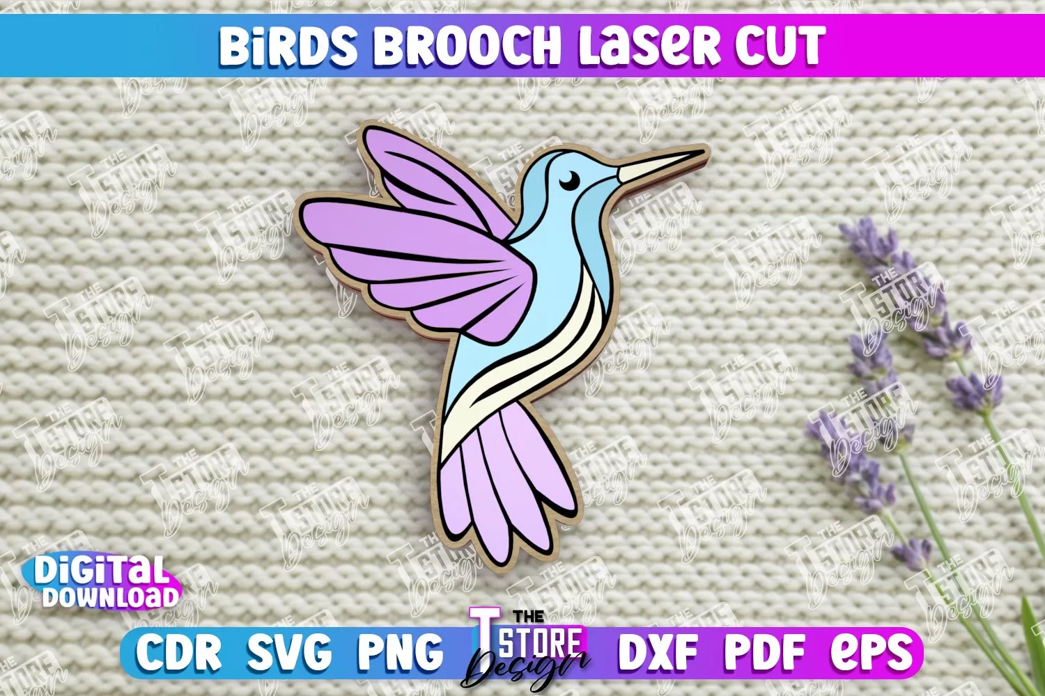Lote de Broches de Pájaros - BUNDLES - Imagen 7