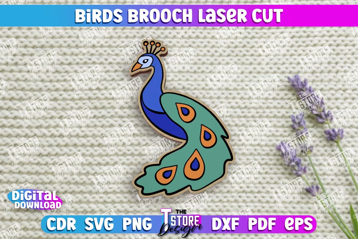 Lote de Broches de Pájaros - BUNDLES - Imagen 2