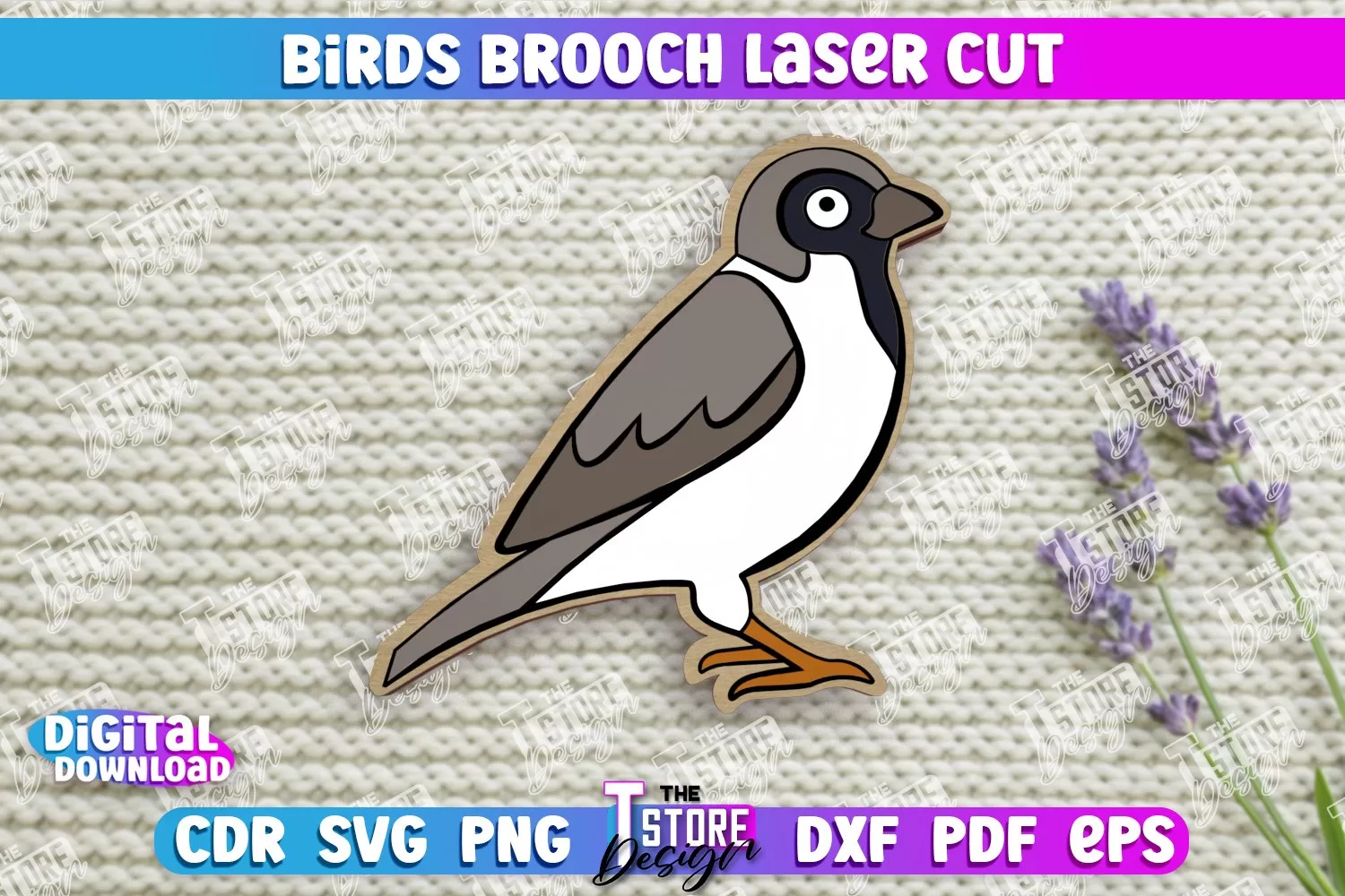 Lote de Broches de Pájaros - BUNDLES - Imagen 9