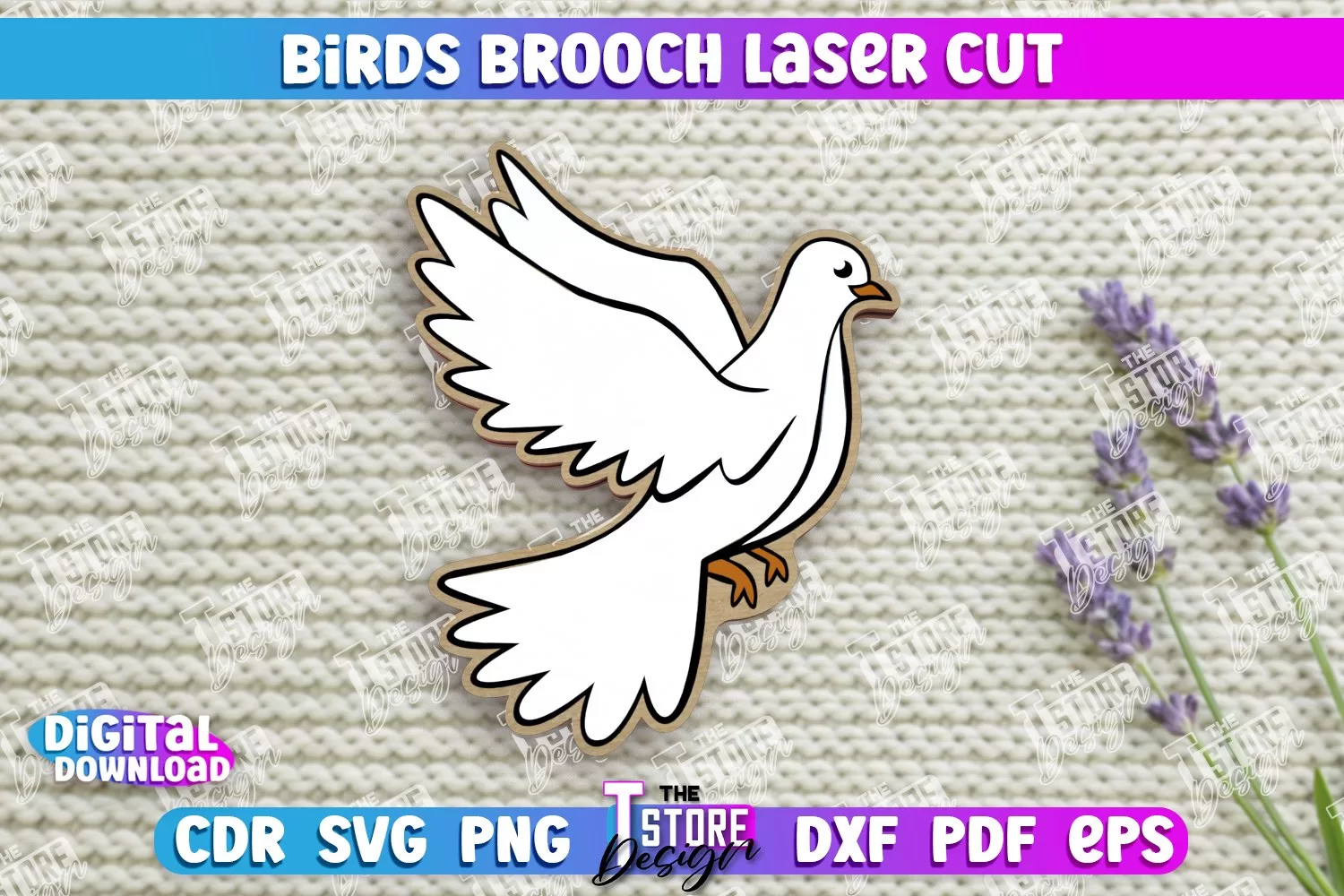 Lote de Broches de Pájaros - BUNDLES - Imagen 10
