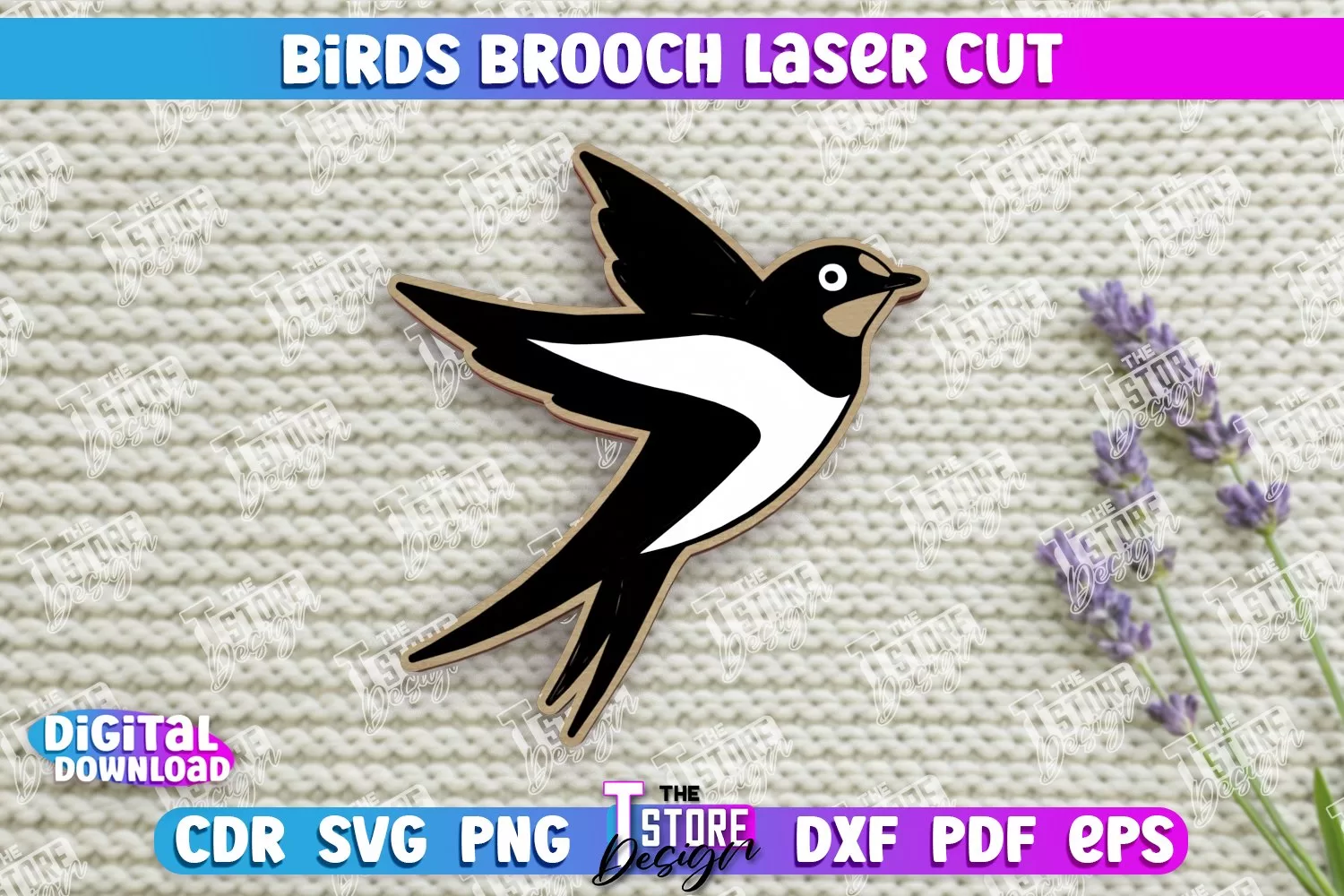 Lote de Broches de Pájaros - BUNDLES - Imagen 11