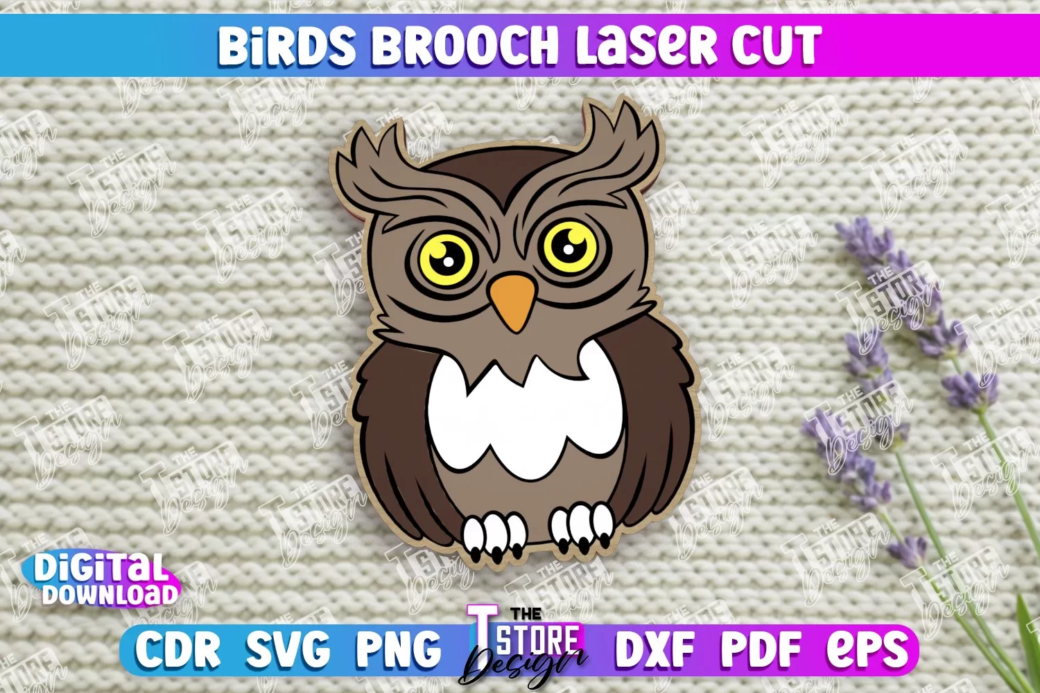 Lote de Broches de Pájaros - BUNDLES - Imagen 6