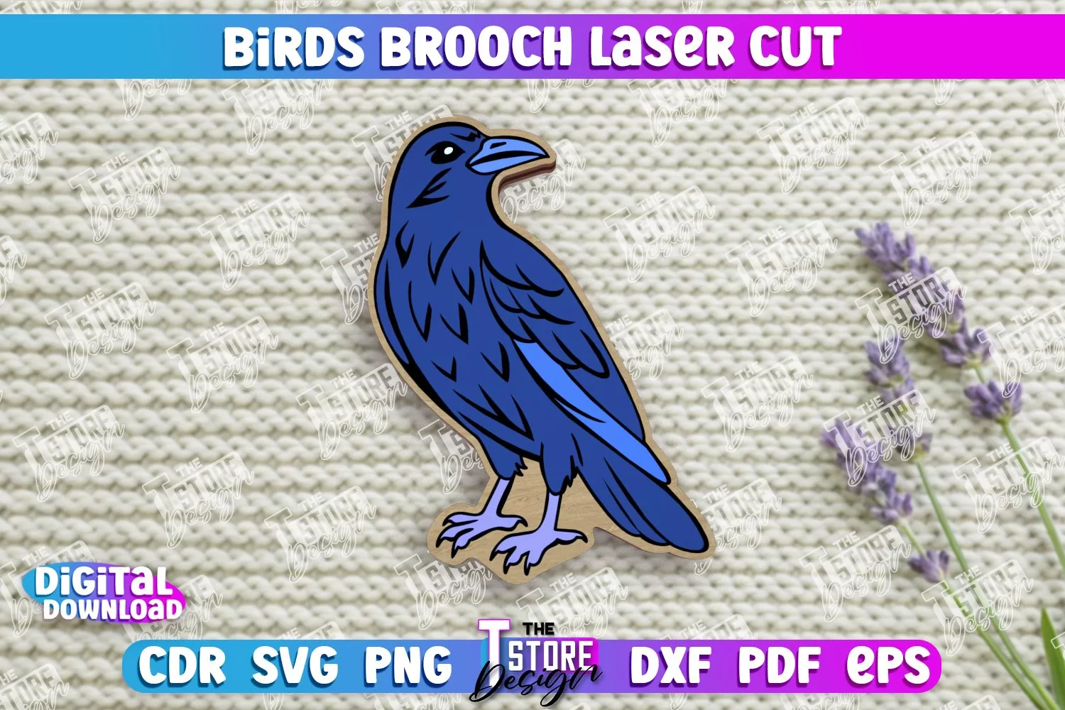 Lote de Broches de Pájaros - BUNDLES - Imagen 5