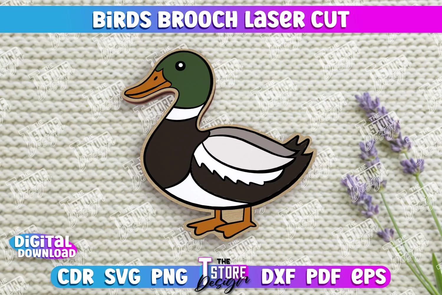 Lote de Broches de Pájaros - BUNDLES - Imagen 4