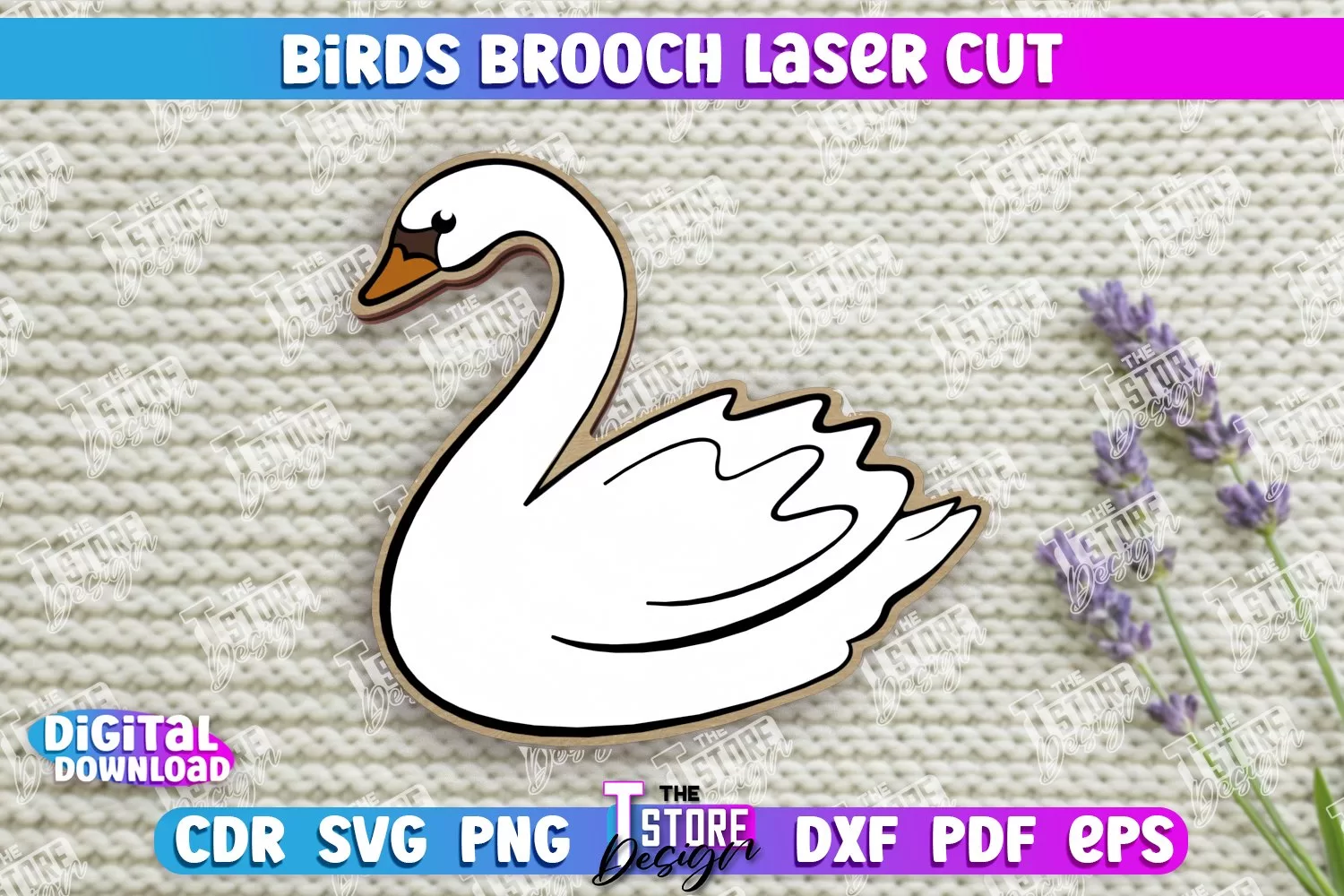 Lote de Broches de Pájaros - BUNDLES - Imagen 3