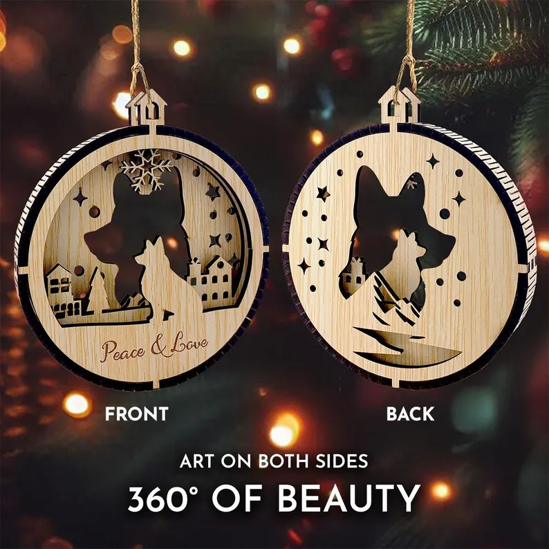 Bundle de 150 Diseños de Colgantes Navideños - ETSY - MASCOTAS - Imagen 2