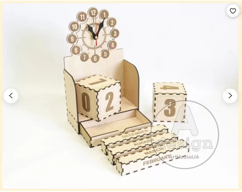 📅 Calendario Perpetuo de Cubos 📅 - Imagen 4