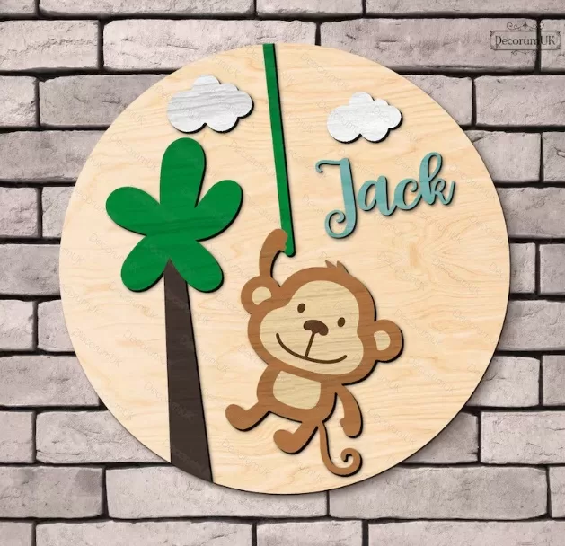 🍼 Cuadros Redondos Motivo Baby Shower 🎀 - ETSY - Imagen 3