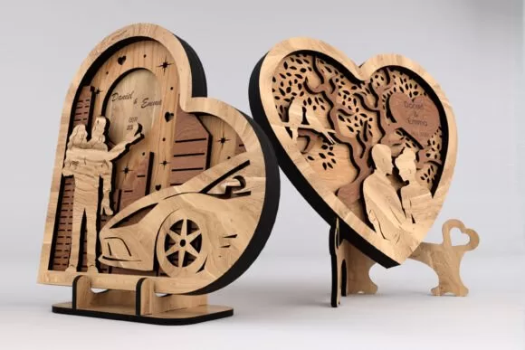 ❤️ Soporte de Corazón para San Valentín ❤️